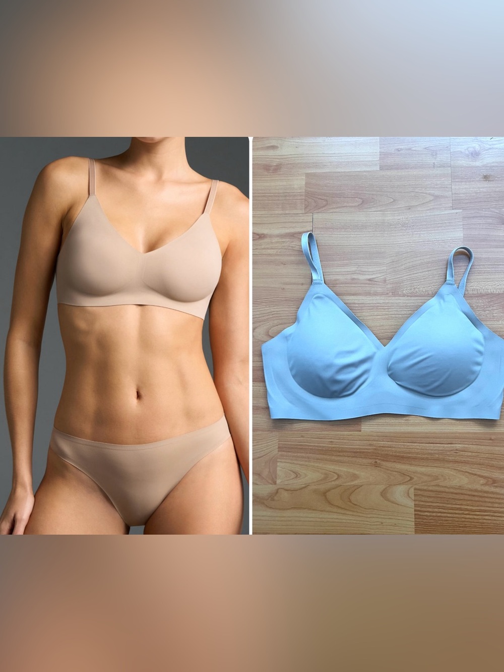 Eby Relief Bra in Nude